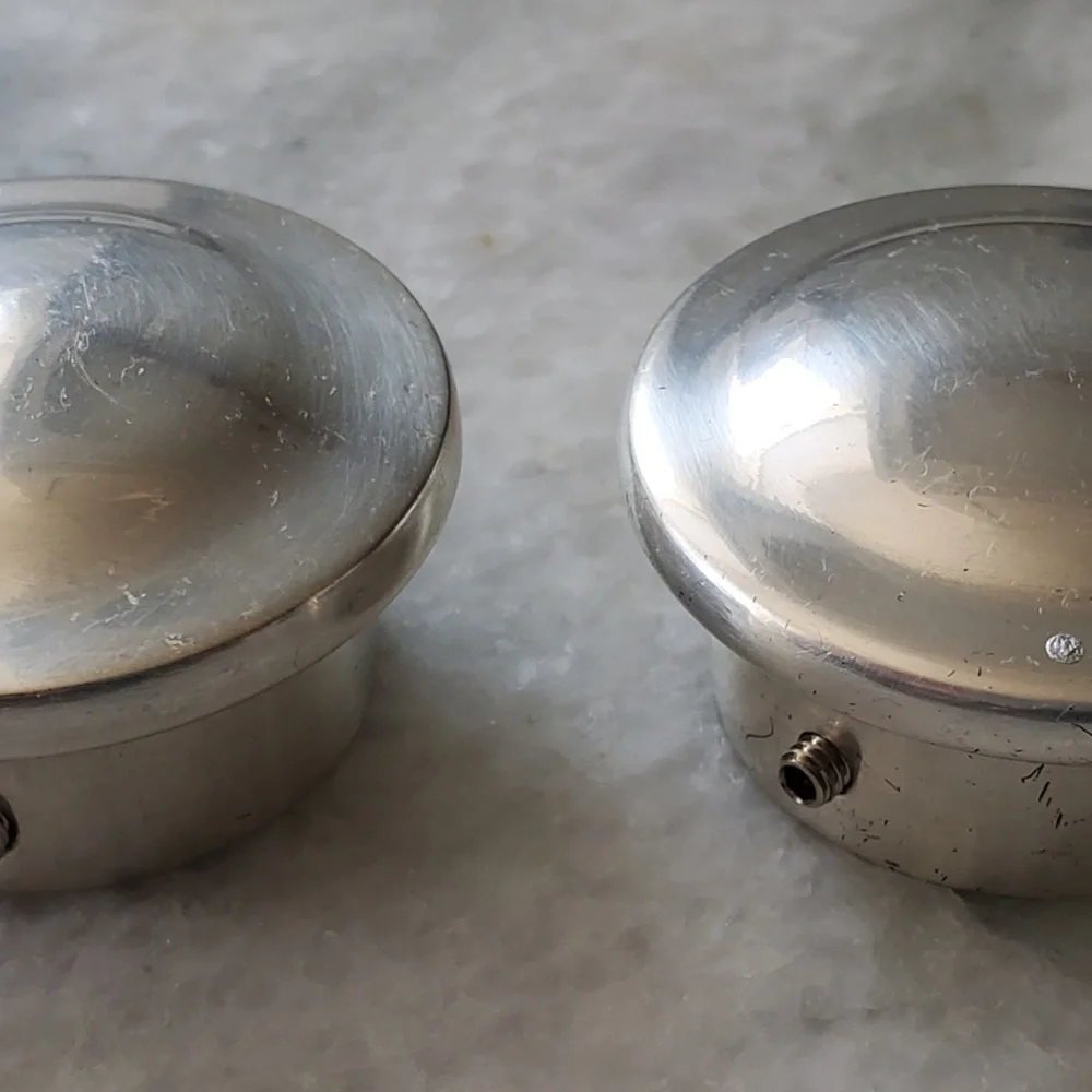 Restoration Hardware chrome plated finial